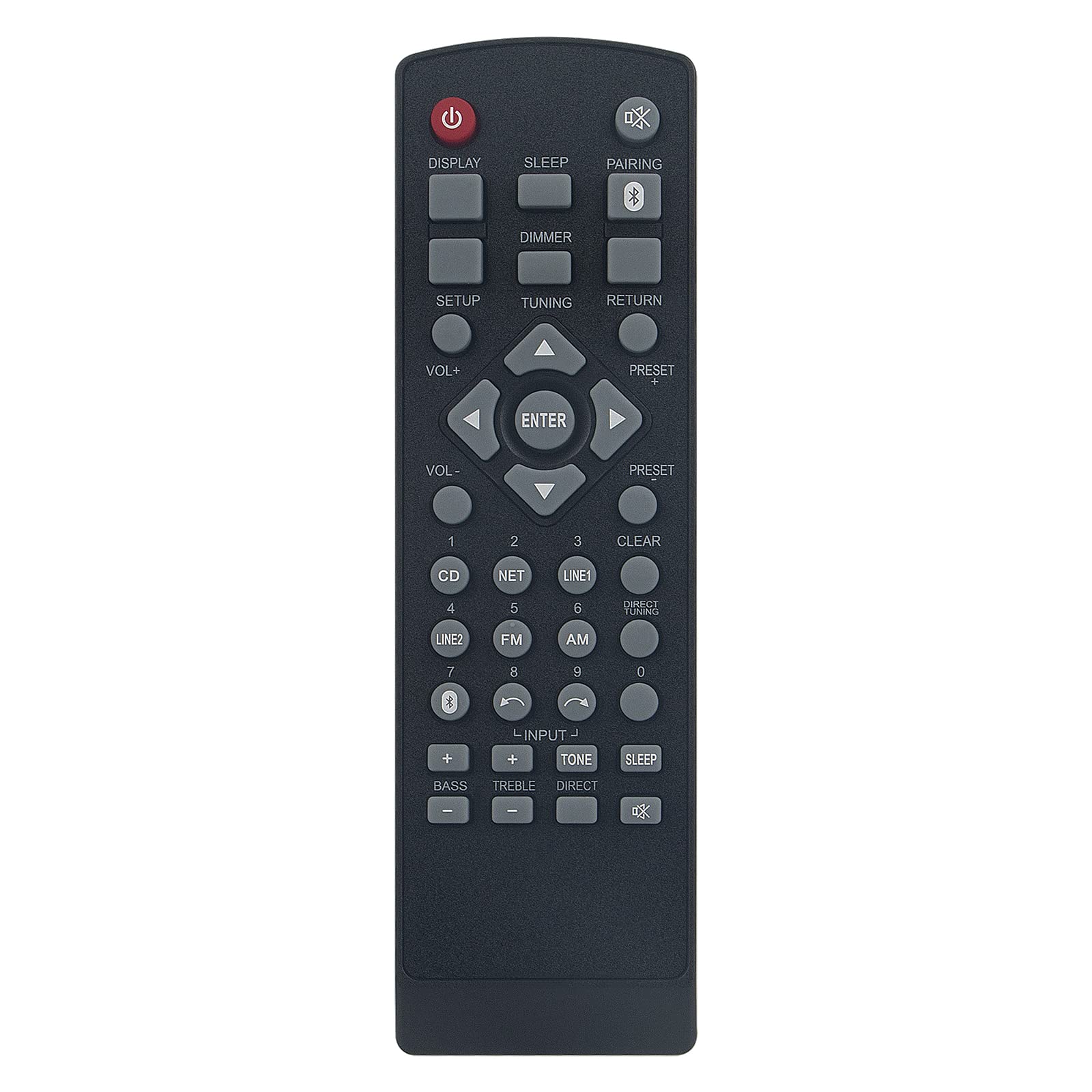 New RC-963R Remote Control Replacement - VINABTY RC-963R AV Receiver Replace Remote Control fit for PIONEER AV Receiver RC-963R RC963R RC 963R SX-10AE SX10AE Remote Controller