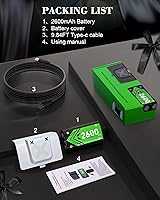 Vista 6 de Paquete de batería recargable para Xbox OneXbox One SXbox One XXbox One Elite, kit de juego y carga de 2600 mAh con cable de carga USB de 9.8 pies e