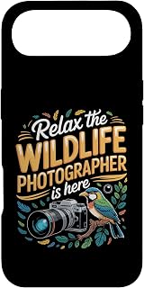 Relax the Wildlife Photographer is Here Photography Nature Case for iPhone Air