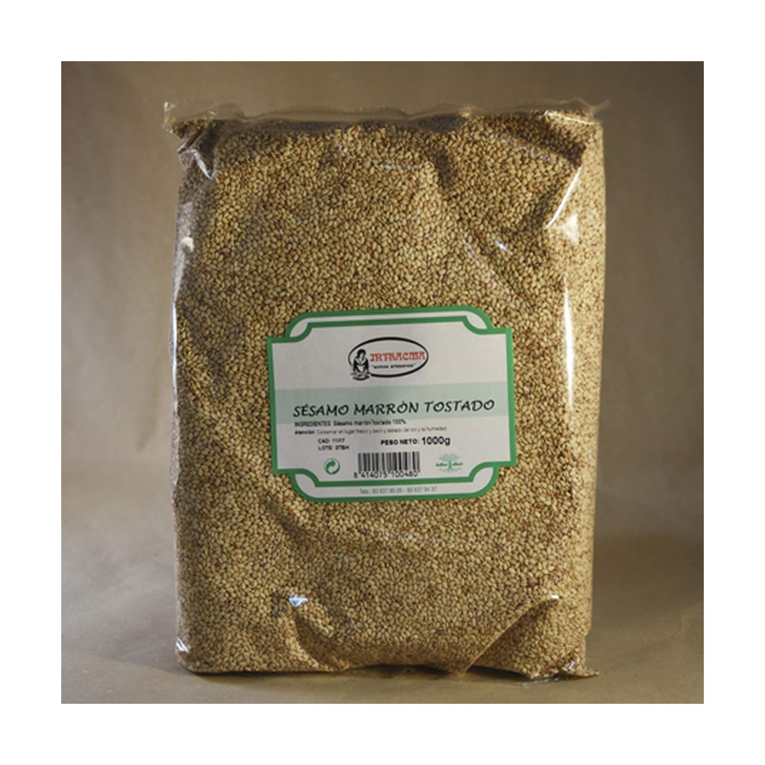 SESAMO MARRON tostado 1kg. – produit multifonction à large champ d’application, poids 1 kg, s’intègre facilement dans une routine de tous les jours et facilite la prise en charge de votre bie