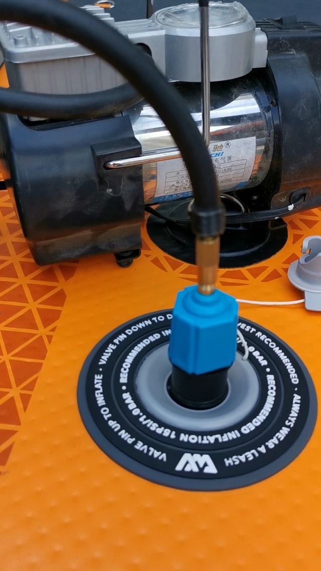 Adattatore Per Pompa Gonfiabile 2 Pezzi, In Gomma E Ottone, Per Valvole SUP, Kayak E Paddle Board, Universale E Compatto