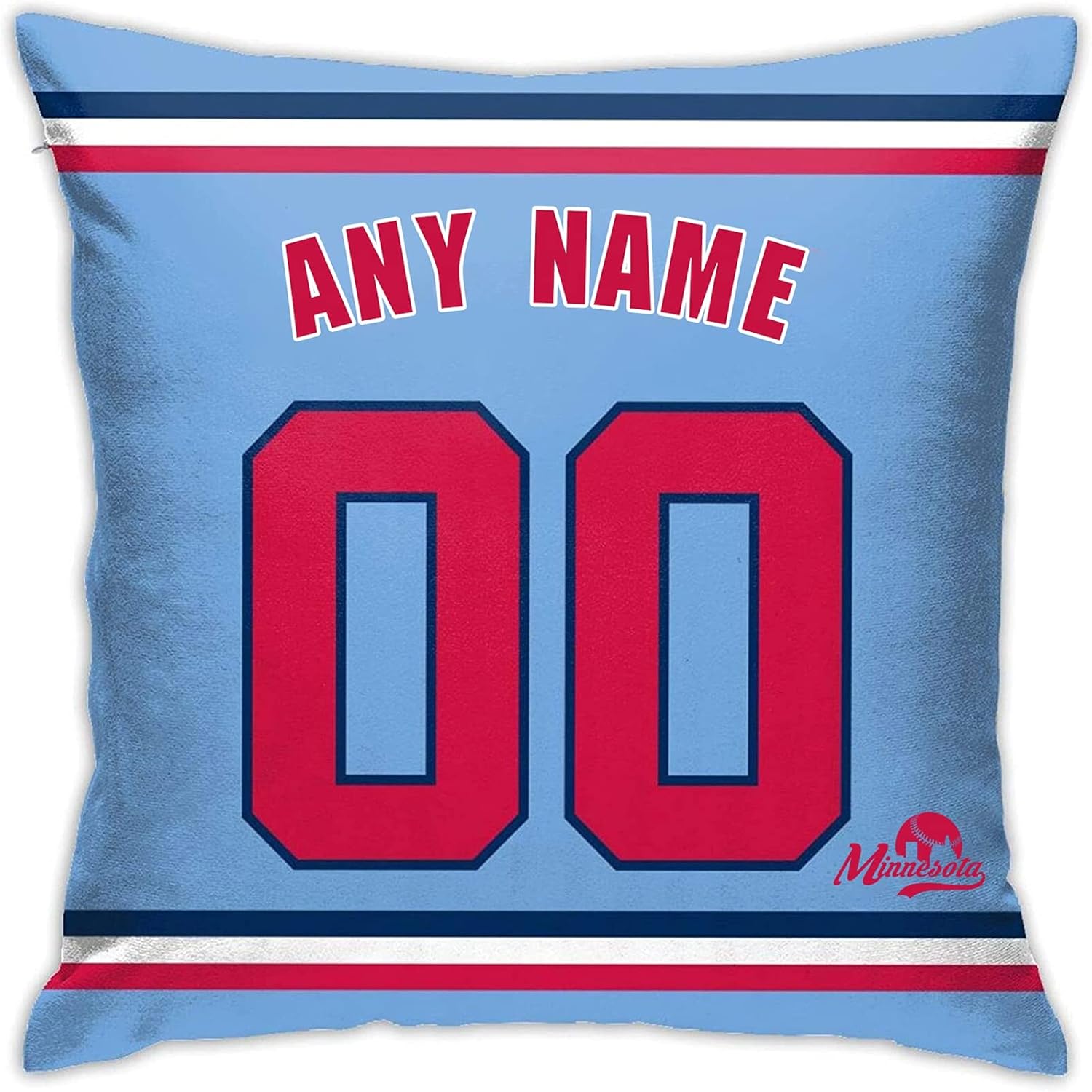 personalized baseball pillow case