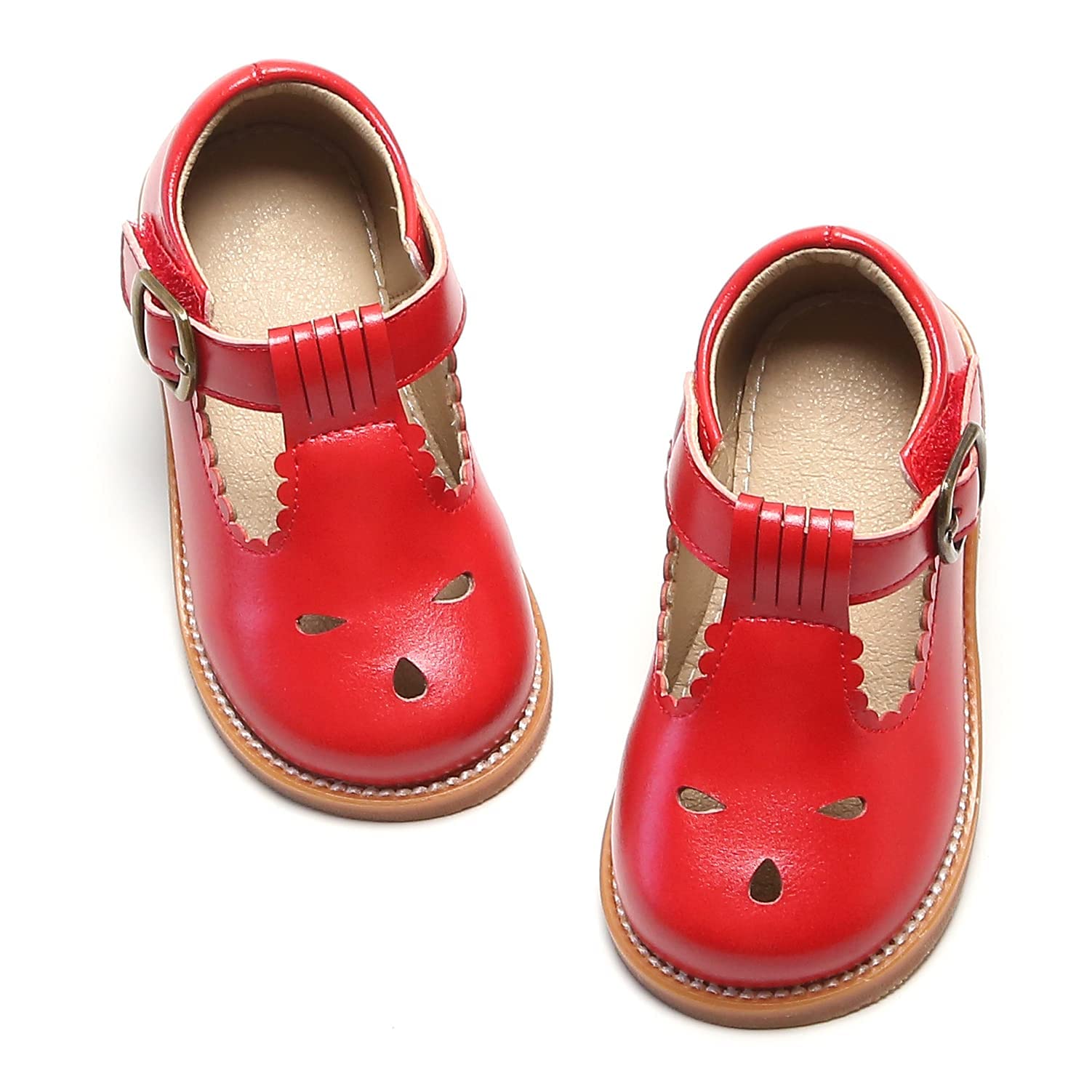 Otter MOMO Toddler Little Girls Oxford Mary Jane School Uniform Dress Shoes