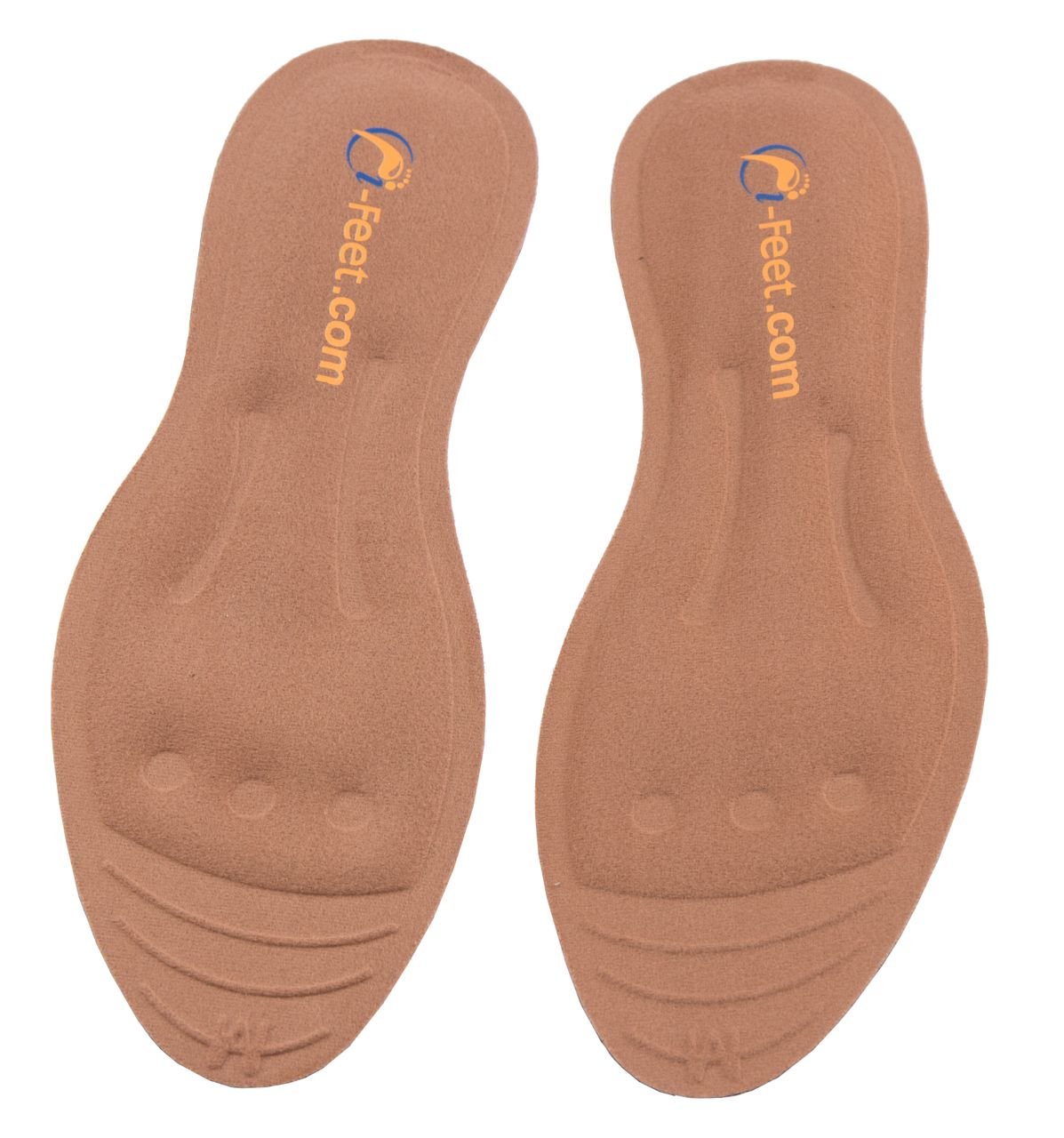 Feet.com1 Pair of Revolutionary New Gel Massaging Liquid Insoles That Actually Work , Brown, 5/6 UK