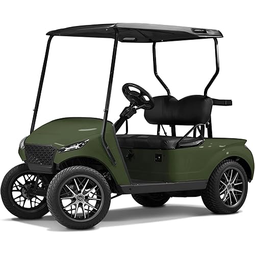 MADJAX Storm Body Kit for EZGO TXT Golf Cart - Forest Green - Fits 94 & Up