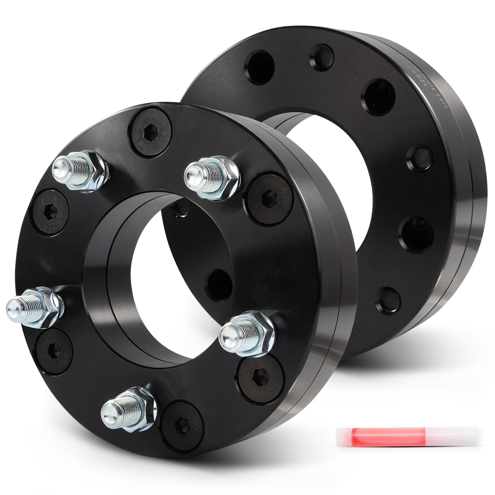 SCITOO 2Pcs 6x5.5 to 5x5 Wheel Spacers 2 inch for Chevy/for GMC