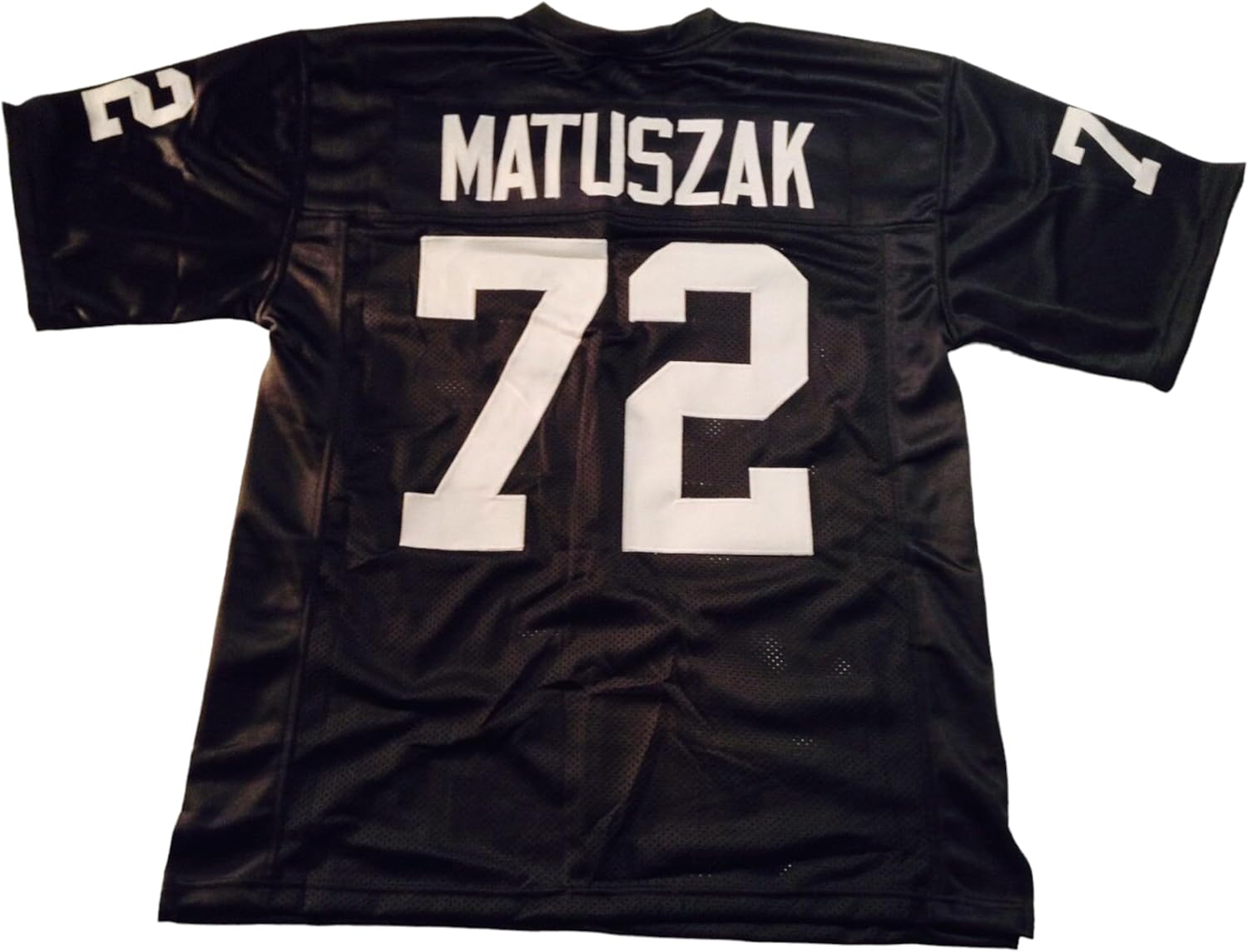John Matuszak Black Jersey Stitched Custom Football New No Brand/Logos