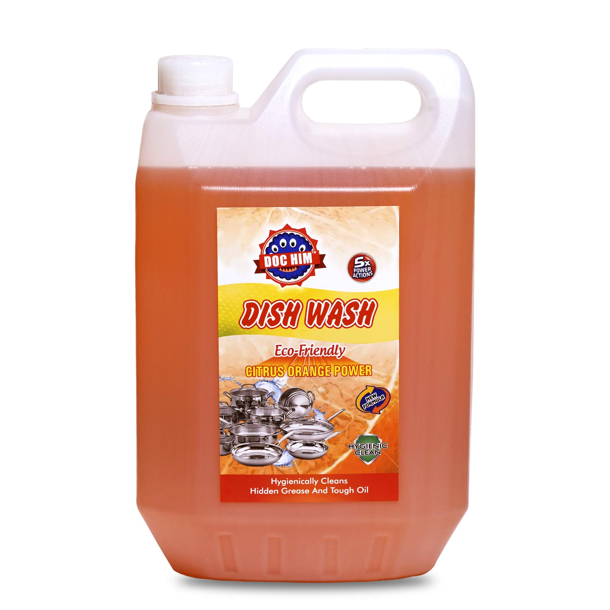 DOC HIM Orange Dish Wash Gel/Liquid 5 Liter (B08ZYSVF7Y) Amazon Price History, Amazon Price Tracker