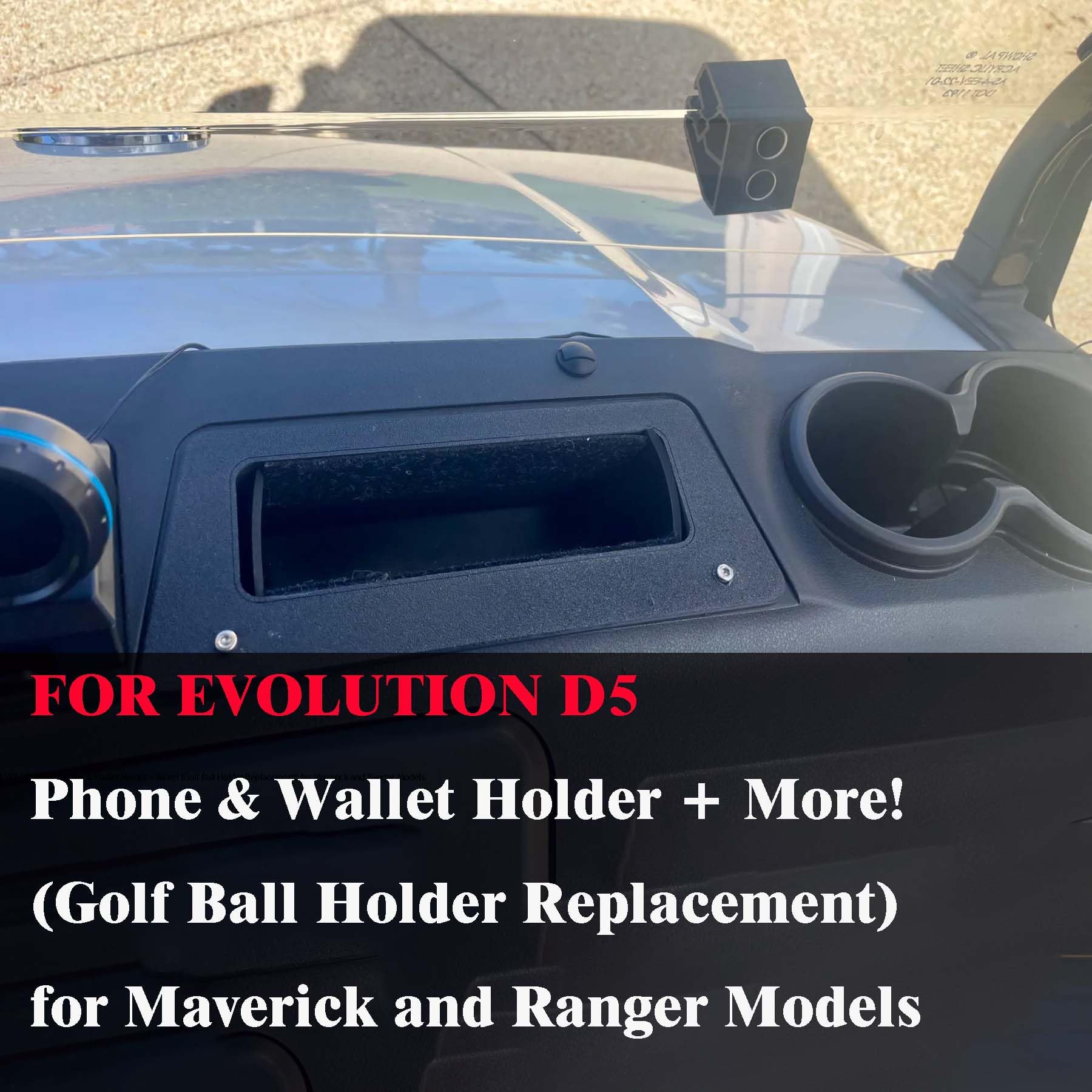 SkyCaddie SGX Temporary Cart Mount