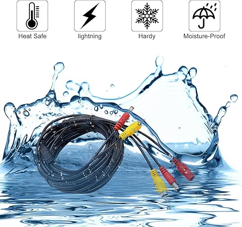 Miniatura 10 de VOJKOREL Kit de fuente de alimentación para encendedor de cigarrillos de 12 V24 V para cámara de visión trasera y monitor con cable de extensión de