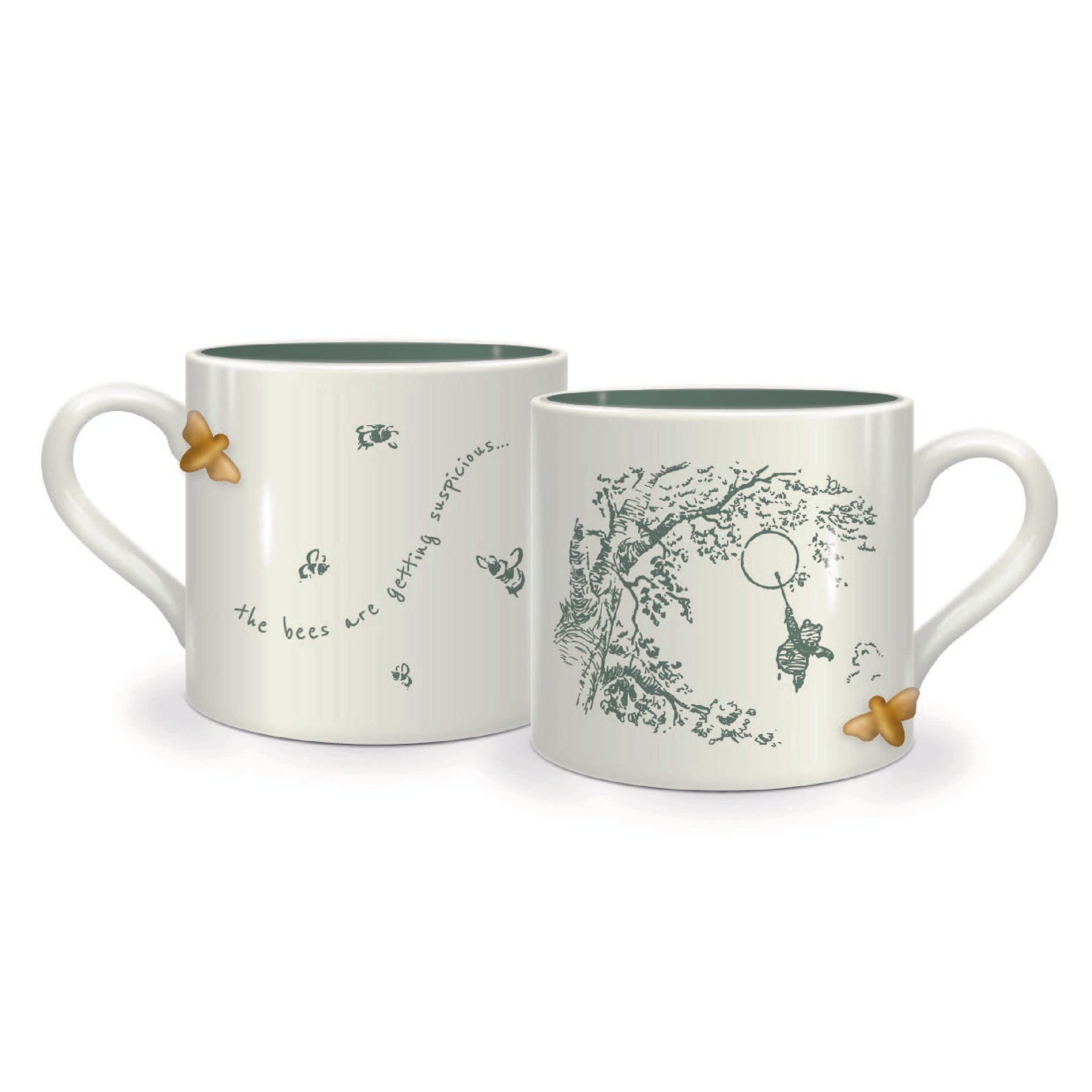 Half Moon Bay Black Disney Classic - Everyday Mugs - Winnie The Pooh (Bees) Mug (Boxed) - Disney