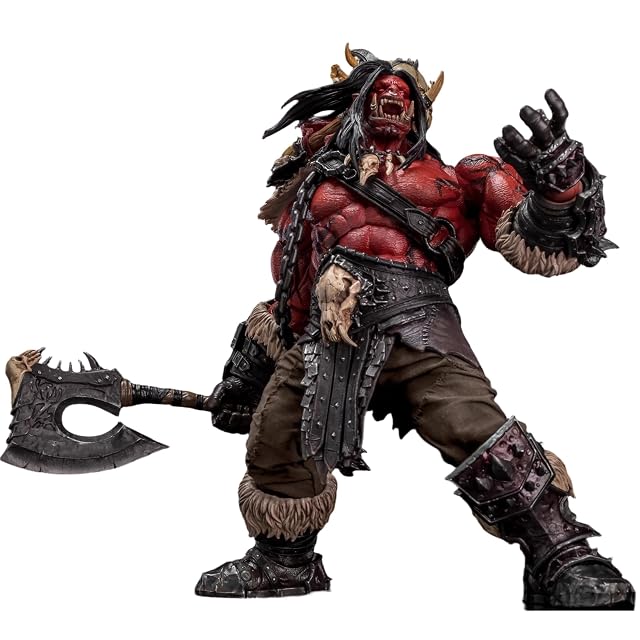 Foto 7 de 8 de Next Fig MEMORYTOYS 1/10 World of Warcraft Grommash Hellscream Figura coleccionable articulada altamente…