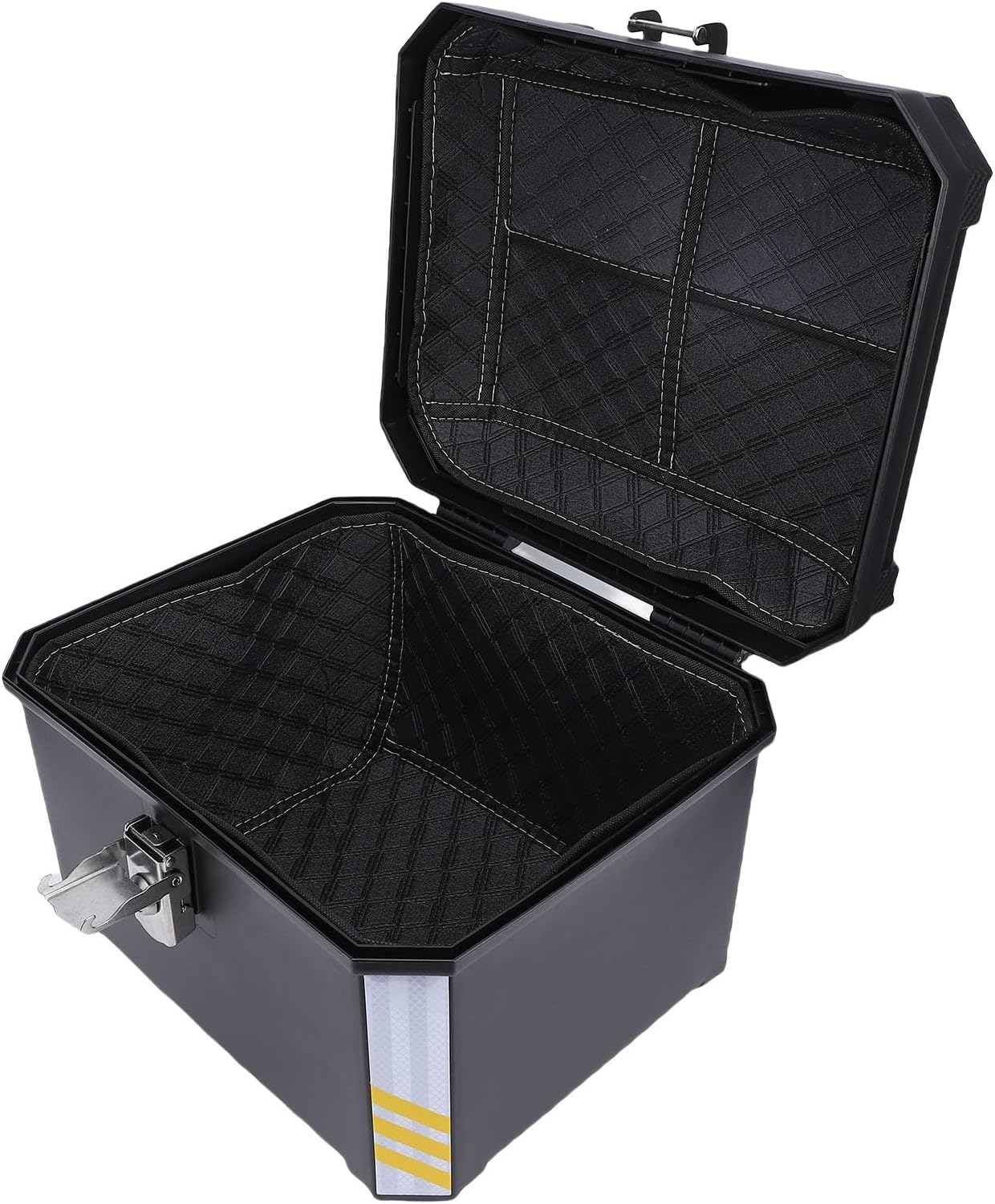 MAVIS LAVEN 45L Top Box, Polypropylene and Stainless Steel, Large Capacity Trunk for Journeys and Daily Use