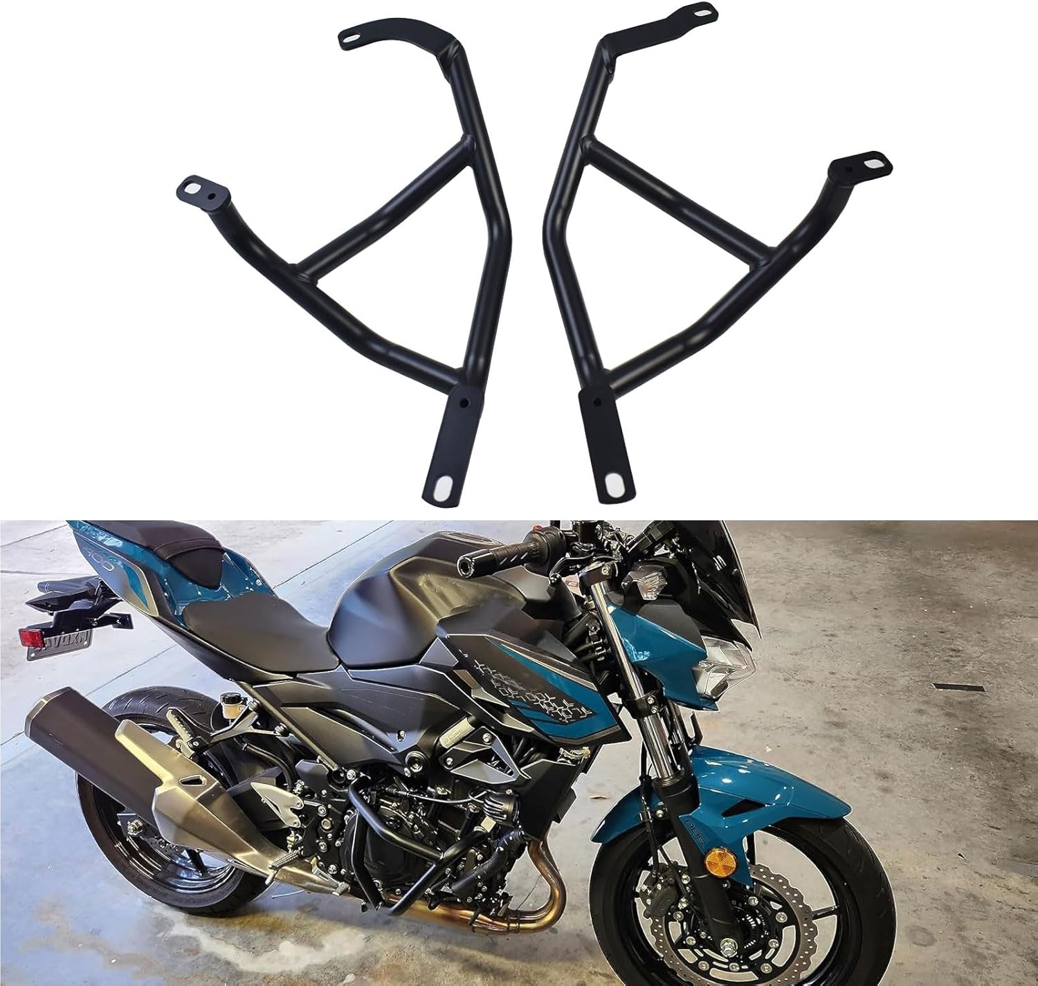Midimttop Motorcycle Bumper Engine Protector Highway Bars