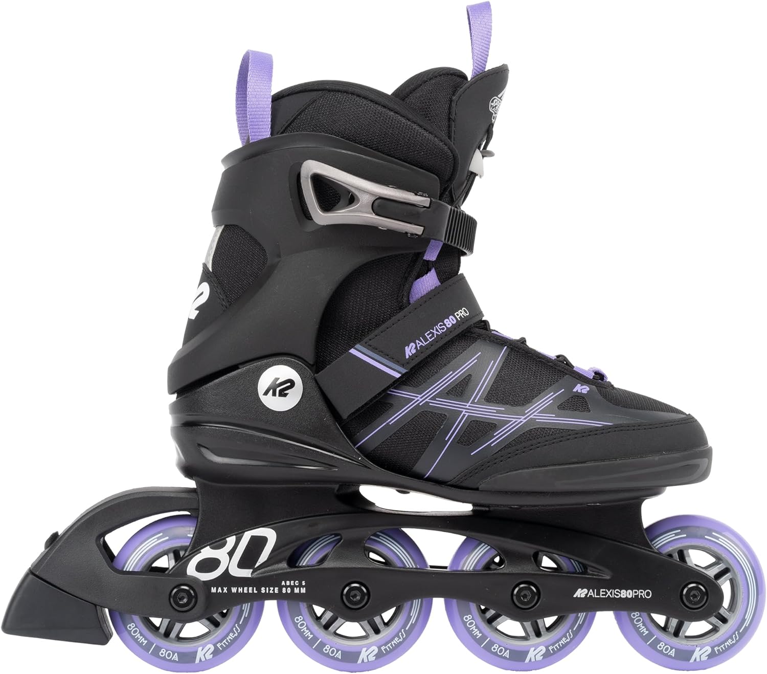 K2 Alexis 80 Pro Lavendar Womens Inline Skates