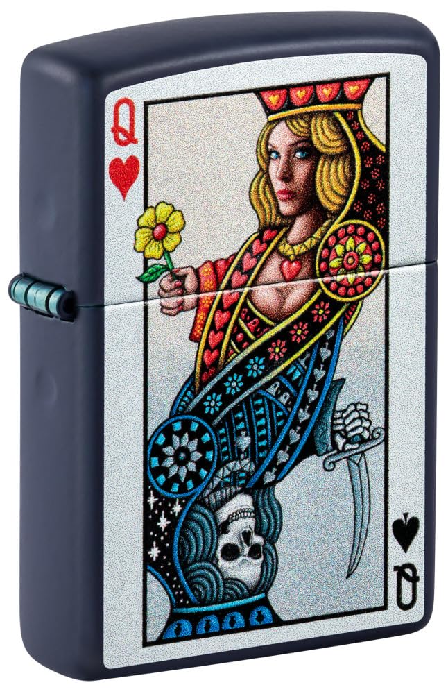 Accendino Zippo®, Accendino Antivento Ricaricabile Zippo, Realizzato in Metallo con Caratteristico "click" Zippo, Made in USA, Ottima Idea Regalo