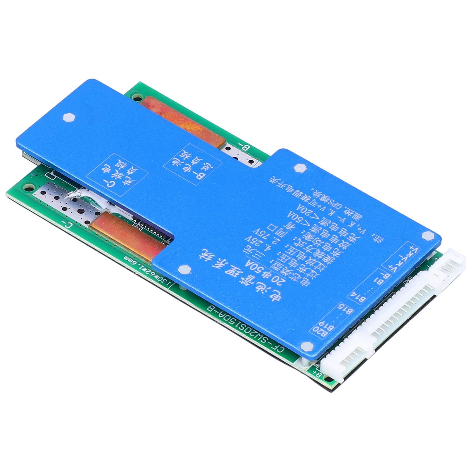 Placa de protección de batería de litio Circuito de detección de voltaje de alta precisión Protección contra sobredescarga para módulo de batería de celda de iones de litio