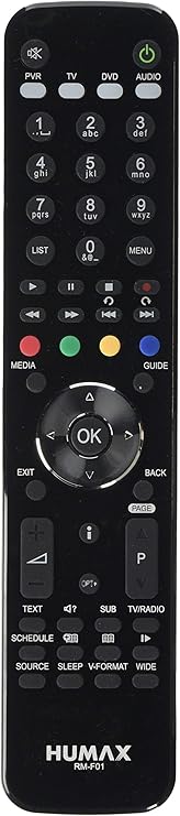 ALLIMITY RM-F04 RM-F01 RM-E06 Afstandsbediening Vervangen voor Humax HD-FOX-T2 HDR-FOX-T2 FOXSAT-HDR-1TB FOXSAT-HDR-320GB FOXSAT-HDR-500GB IHDR-5200C IHRD-5050C IRHD-5100C ALLIMITY RM-F04 RM-F01 RM-E06 Afstandsbediening Vervangen voor Humax HD-FOX-T2 HDR-FOX-T2 FOXSAT-HDR-1TB FOXSAT-HDR-320GB FOXSAT-HDR-500GB IHDR-5200C IHRD-5050C IRHD-5100C