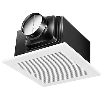 VIVOSUN Ceiling and Wall Exhaust Ventilation Fan for Bathroom and Home,128CFM