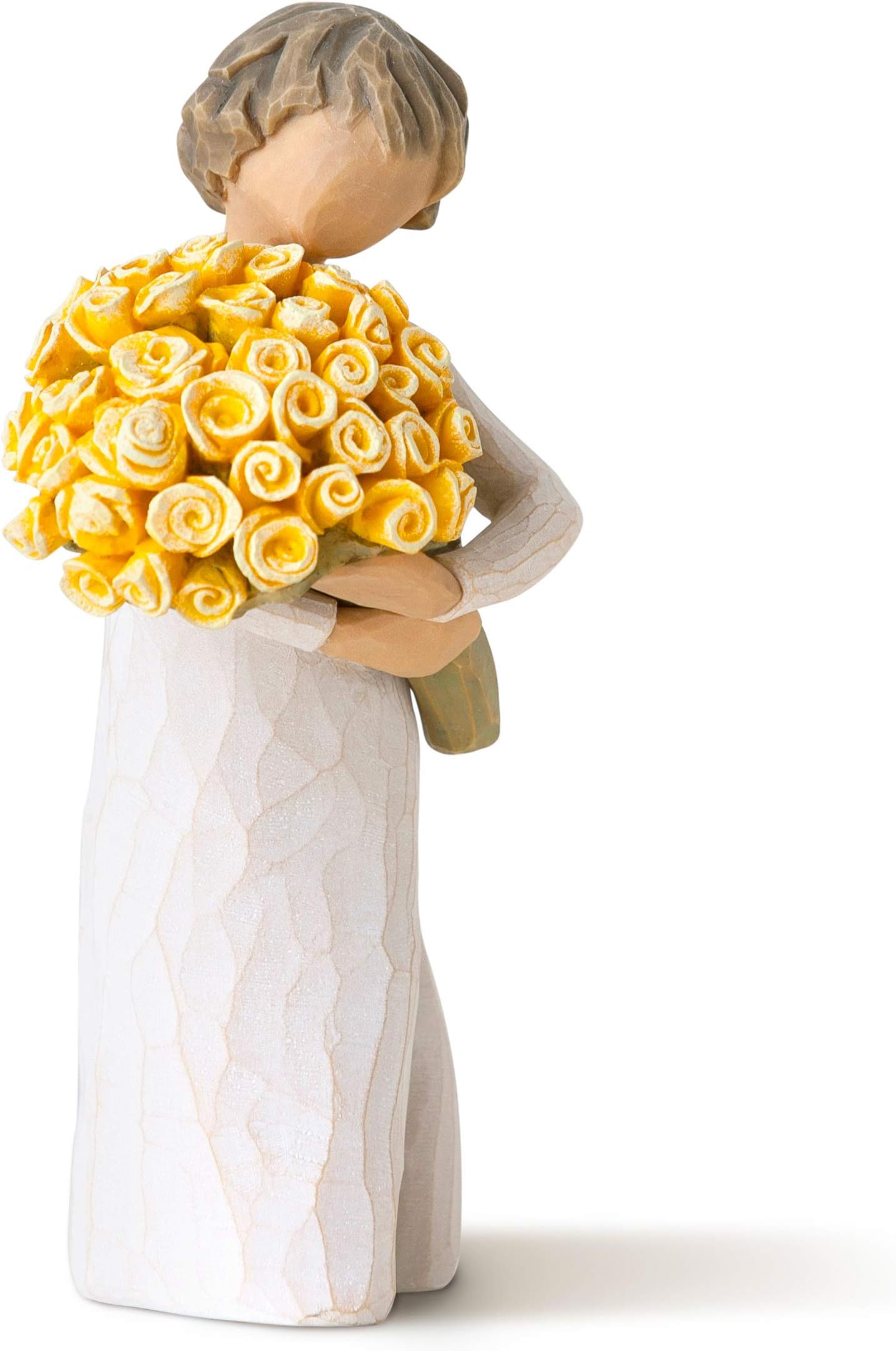 Willow Tree Good Cheer, Wishing You Sunny Days of Happiness, A Gift to Celebrate Friendships, for Those Who Love Flowers, Sculpted Hand-Painted Figure