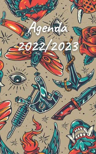 AGENDA 2022/2023: Planificateur scolaire journalier | Emploi du temps | Calendrier | Une page par jour