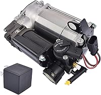 Vista 9 de Bomba de Compresor de Suspensión Neumática Airmatic Compatible con 2000-2009 Mercedes Benz W220 W211 W219 S211 2113200304
