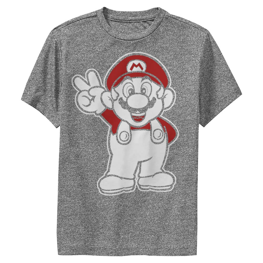 Nintendo Kids' Mario Peace T-Shirt