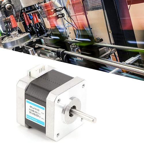 Miniatura 4 de Motor paso a paso Nema 17, 24V1.5A 75N15N 600rpm Motor paso a paso de 2 fases 0.4 NM 1.8 42 Motor paso a paso de control industrial 600 RPM 0.4NM