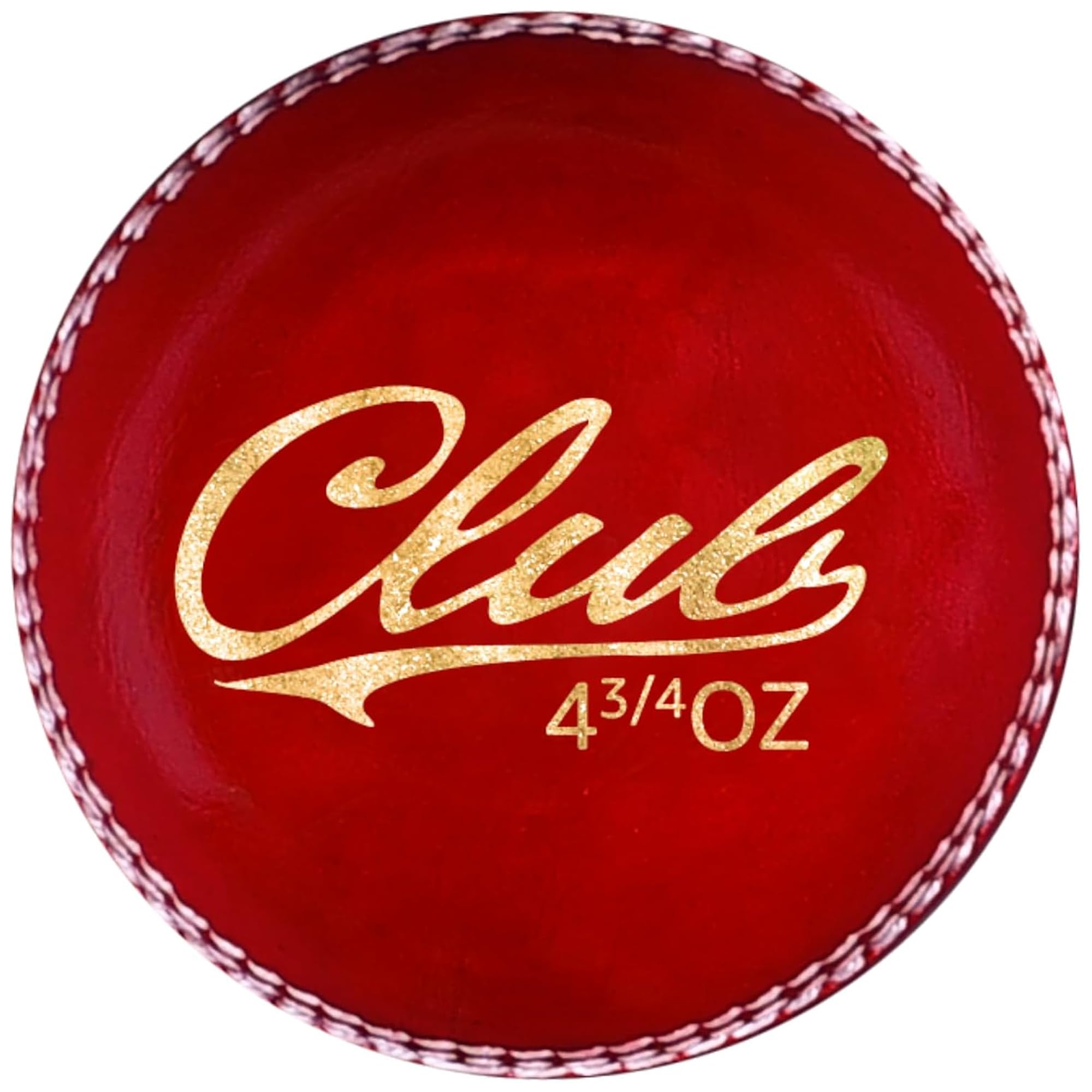 ND Sports Premium Leather Cricket Balls - Grade-A Match Ball for Professional & Practice Club Cricket - Hand-Stitched (1-Red, Junior) — image 1