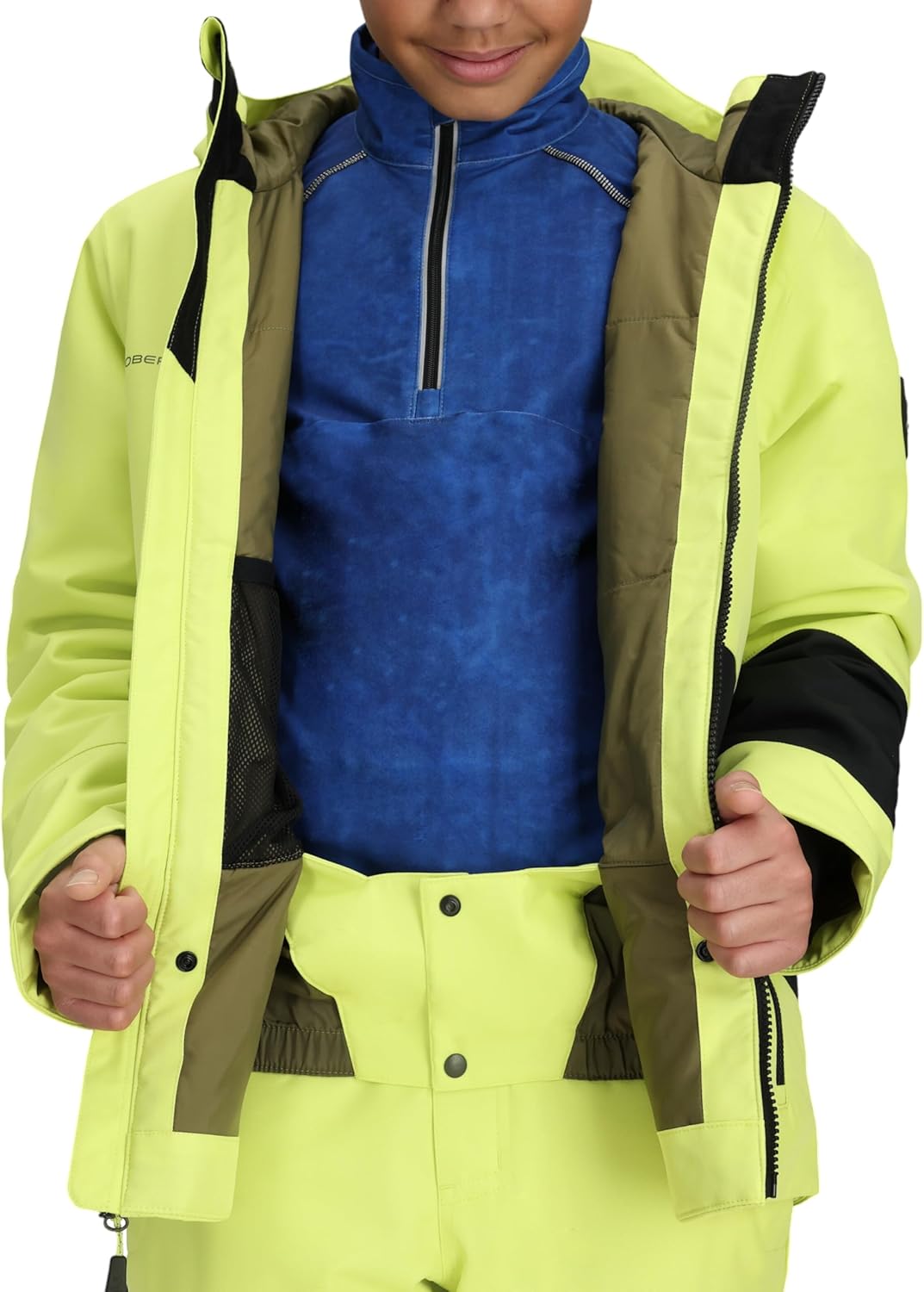 Obermeyer Boyes Gage Ski Jacket, Insulated and Waterproof for Skiing and Snowboarding