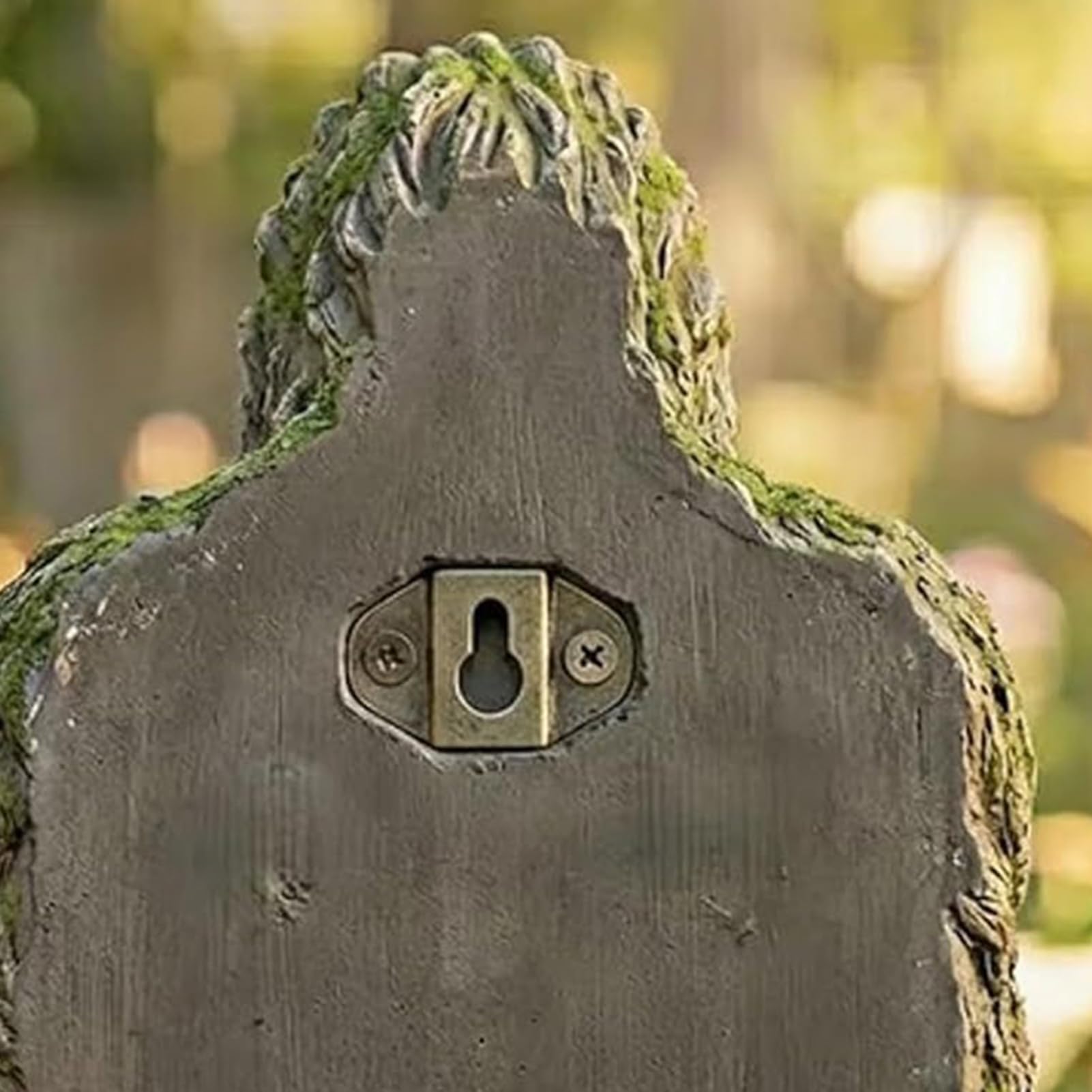 Bird Feeder – Garden Sculpture Wild Bird Feeding Station for Outdoor Landscapes | Ręcznie malowana żywica z powłoką odporną na warunki atmosferyczne i głęboką bazą z nasionami na backyards, patio