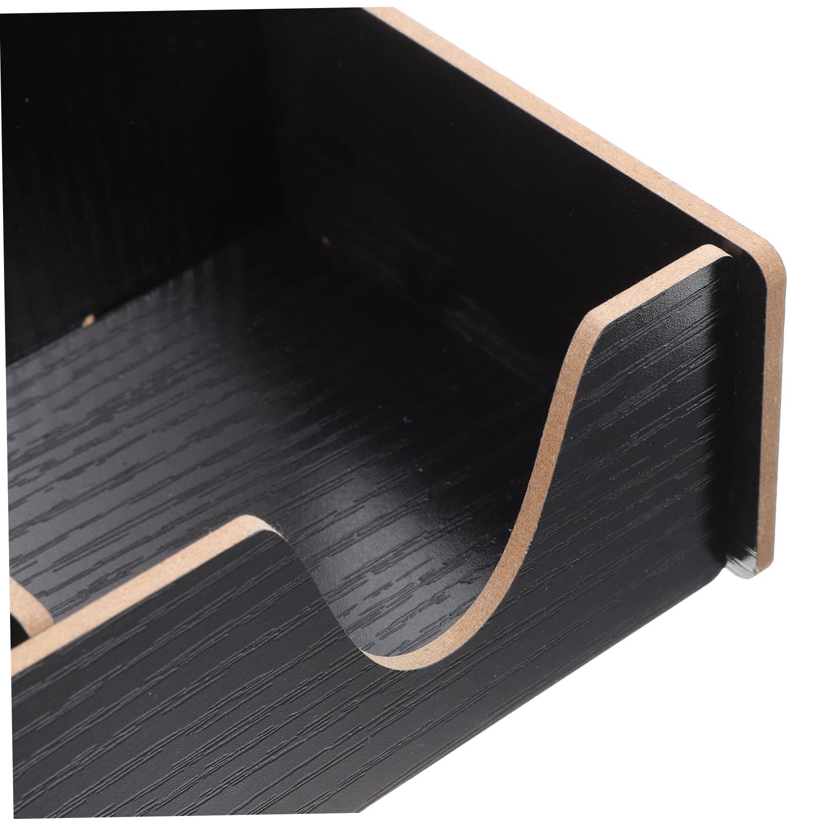 ABOOFAN Cup Holder Stylish Condiment Organizer for Countertops Portable Compartment Dispenser for Straws Lids Bar Accessory for Home Office