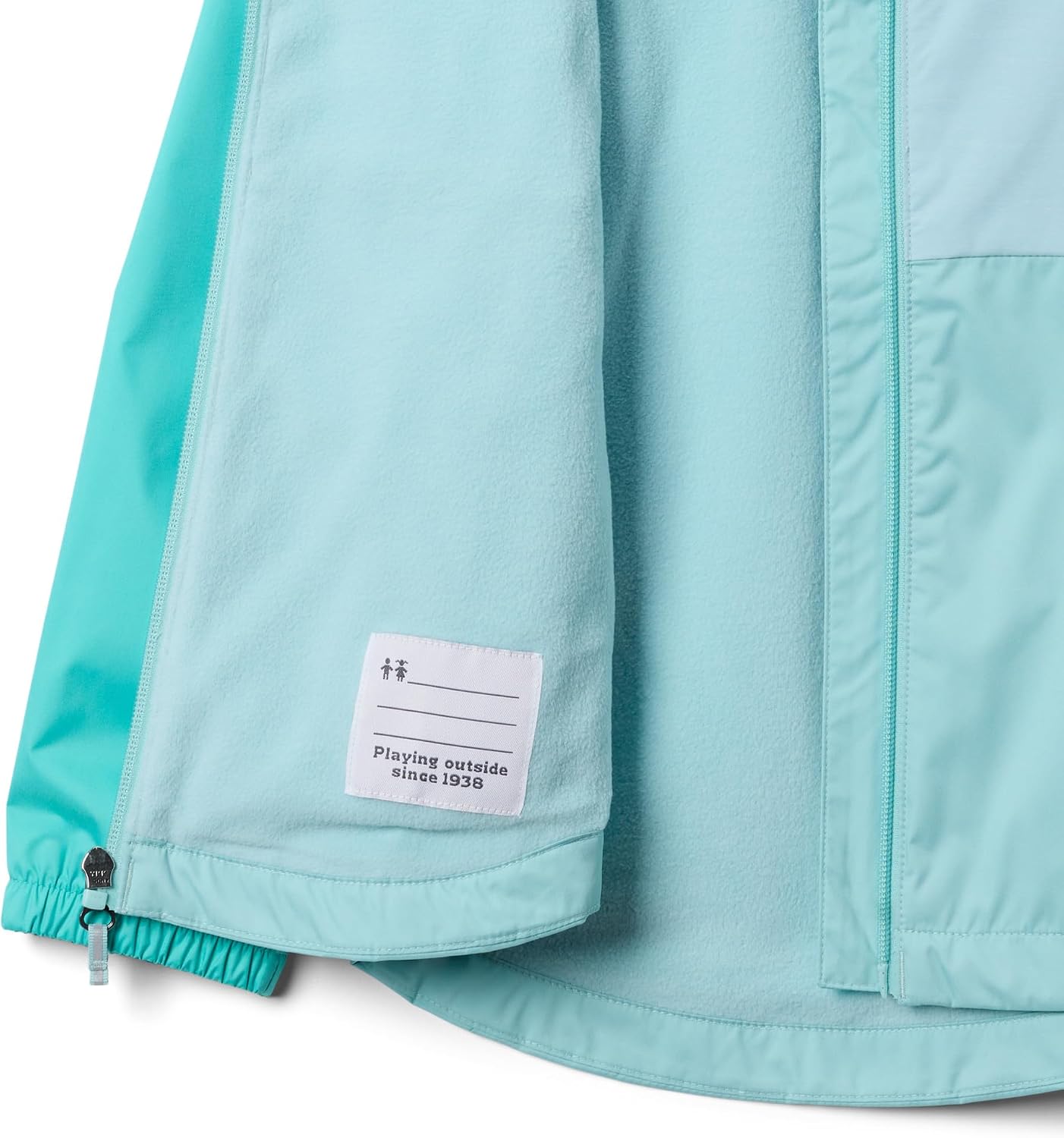 Columbia girls Rainy Trails III Fleece Lined Jacket