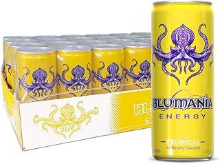 TROPICAL, 8.4 Oz (Pack of 24), No Jitters, No Preservatives
