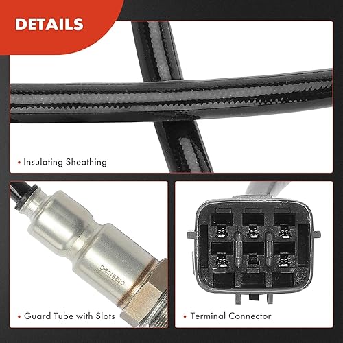 Miniatura 6 de A-Premium Sensor de oxígeno O2 compatible con Mazda 3 2014-2018, 6 2014-2017, CX-3 2016-2018, CX-5 2013-2017 y Scion iA 2016 y Toyota Yaris iA