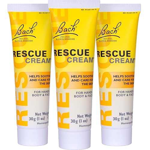 Miniatura 8 de Bach RESCUE - Crema hidratante para el cuidado de la piel para manos cuerpo y cara manteca de karité esencias florales homeopáticas para aliviar el