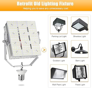 240W Shoebox LED Retrofit Kit AC100-277V LED Parking Lot Light