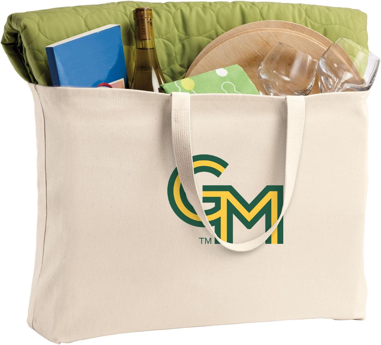 Broad Bay JUMBO George Mason University Tote Bag or Large GMU Shopping Bag