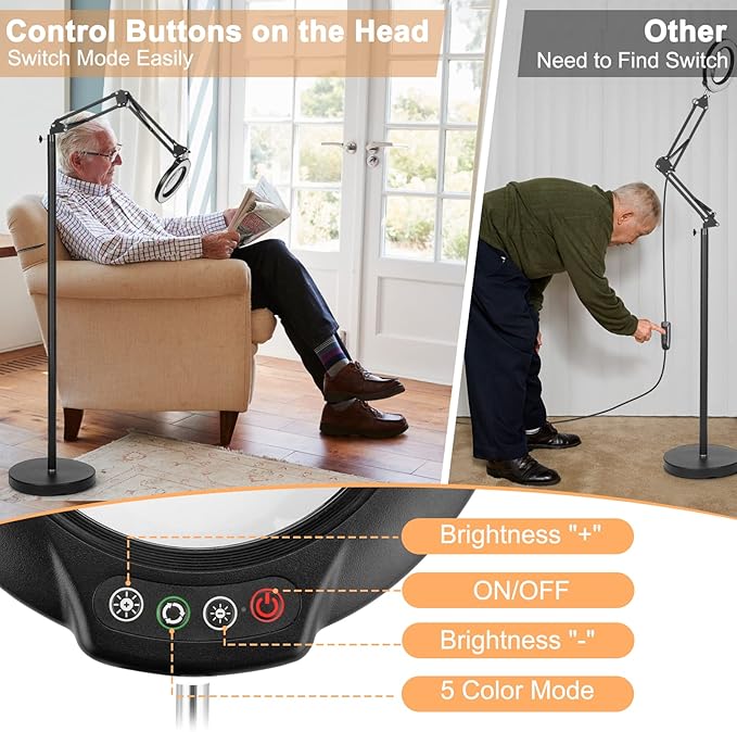 best magnifying glass with light and stand best magnifying glass with light and stand