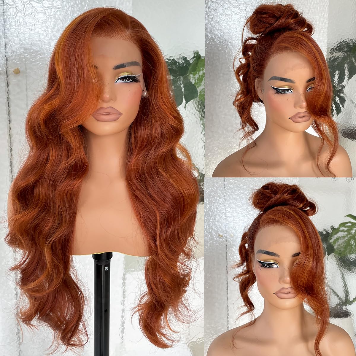 Amazon.com : BlackSwern 13x6 HD Glueless Lace Frontal Wigs 