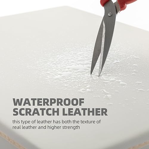 Miniatura 7 de NUROMY Casa para gatos de interior condominio, muebles para gatos con gran área para rascar, cueva escondida para gatos, mesa auxiliar de cuero para