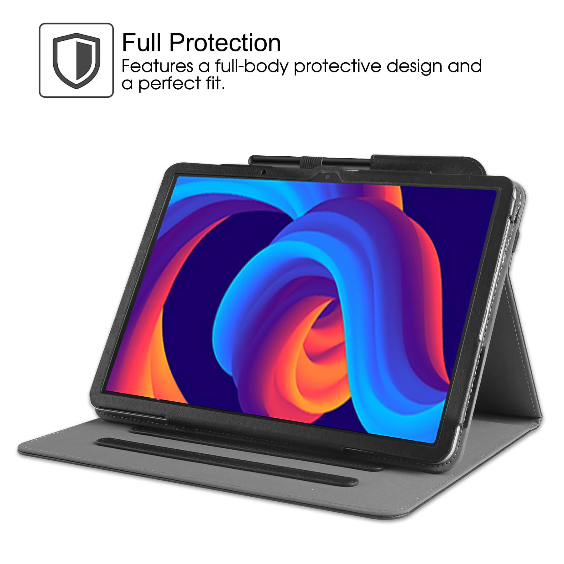 VOVIPO Custodia protettiva per Wacom MovinkPad 11 Android Tablet da 11 pollici, copertura multiangolare con supporto penna per MovinkPad 11", Nero