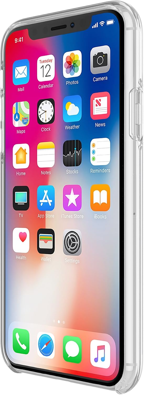 Incipio Apple iPhone X Kate Spade New York Protective Hard-Shell Case - Stars Clear/Gold/Silver