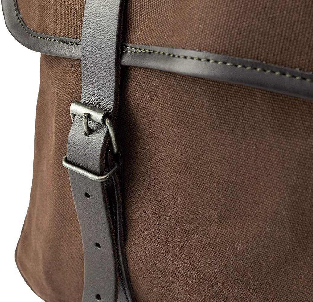 JACK PYKE Heavy Cotton Canvas Shoulder Dog Multi Use Utility Bag Brown - Image 3