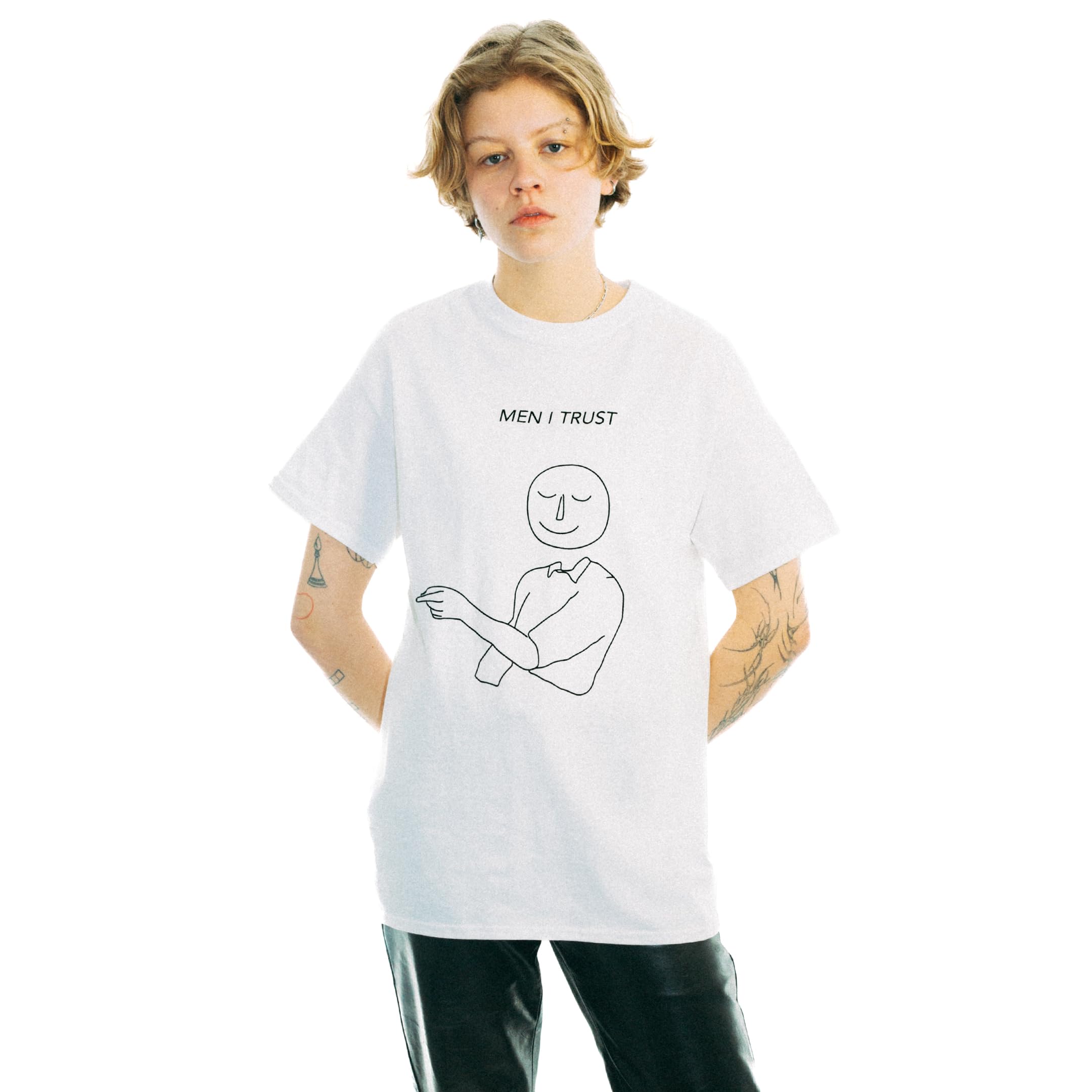 Amazon.com: Men I Trust Classic MIT T-Shirt in White