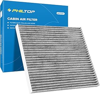 Cabin Air Filter, Replacement for CF11819, Sonata 2011-2014, Optima 2011-2015, Equinox 2010-2017, Santa Fe(Sport/XL), Terrain, Vue, Sedona, Premium Cabin Filter with Activated Carbon Filter