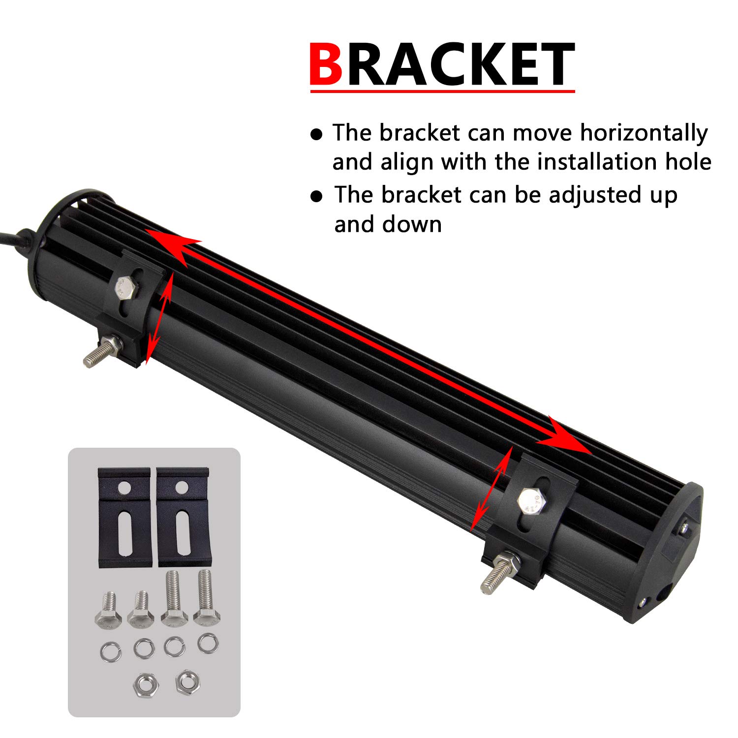 Willpower 17 cali 252 W LED światło robocze bar stroboskopowe światła biały bursztyn migający punktowy wiązka kombi światła potrójne rzędowe światła przeciwmgielne do jazdy terenowej do 4 x 4 ciężarówki traktora SUV ATV łodzi samochód