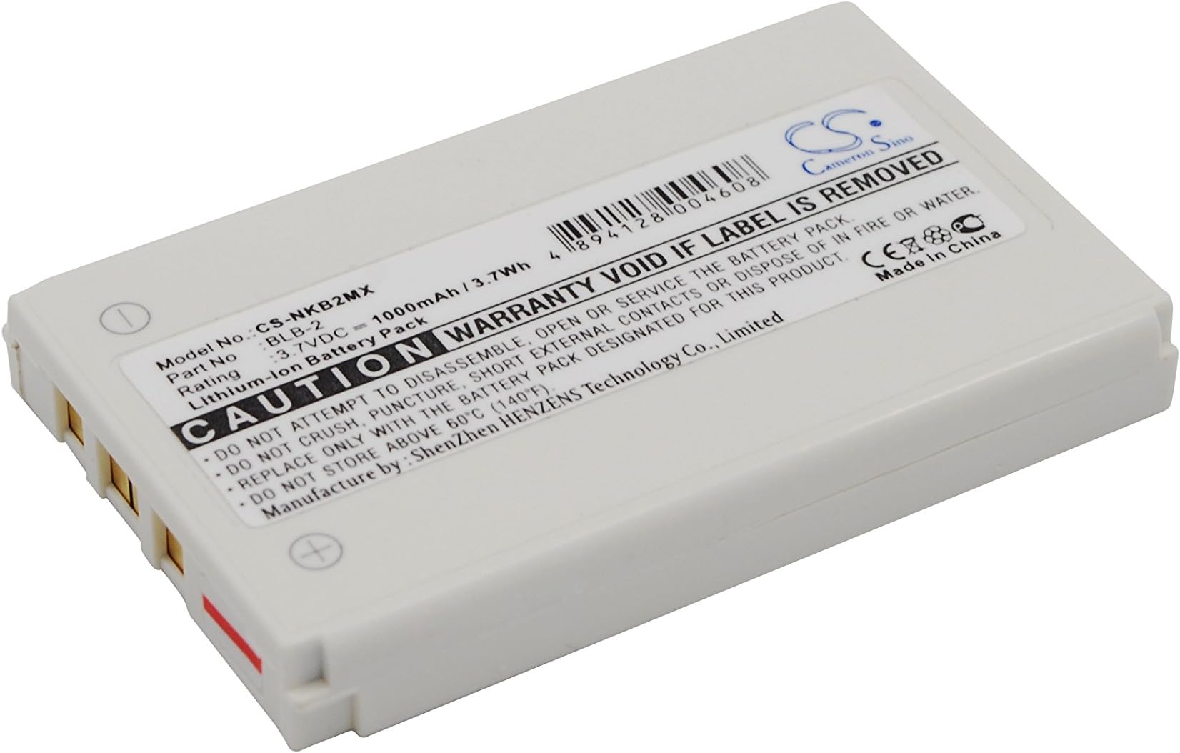 VINTRONS Cameron Sino Rechargeble Battery for Bell & Howell HLXU02