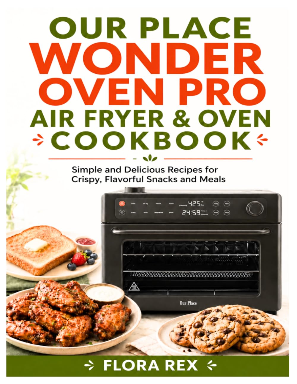 Our Place Wonder Oven Pro Air Fryer & Oven Cookbook: Simple and Delicious Recipes for Crispy, Flavorful Snacks and Meals