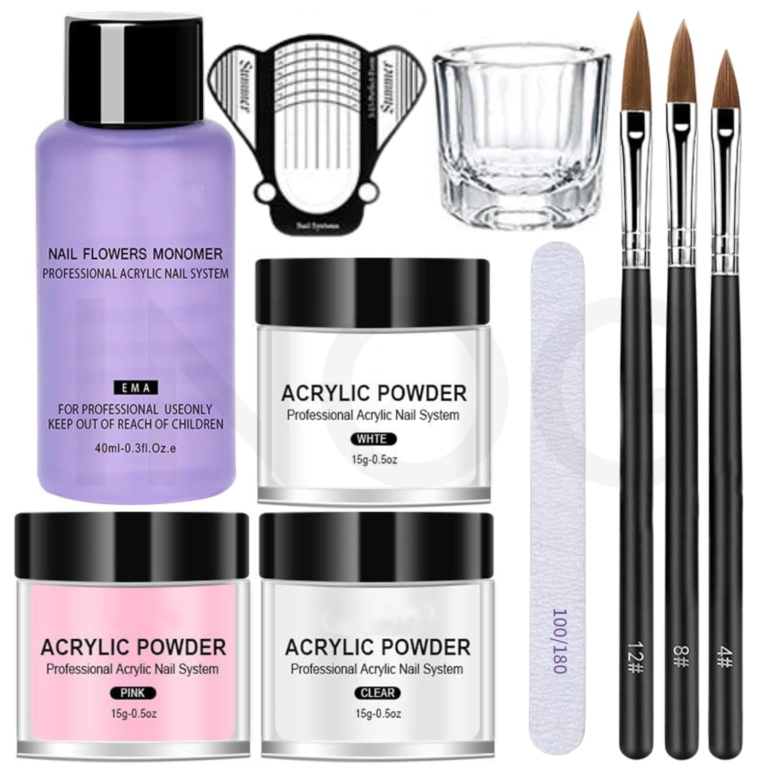 Nail Extension Complete Starter Set Nail Kit-image-21